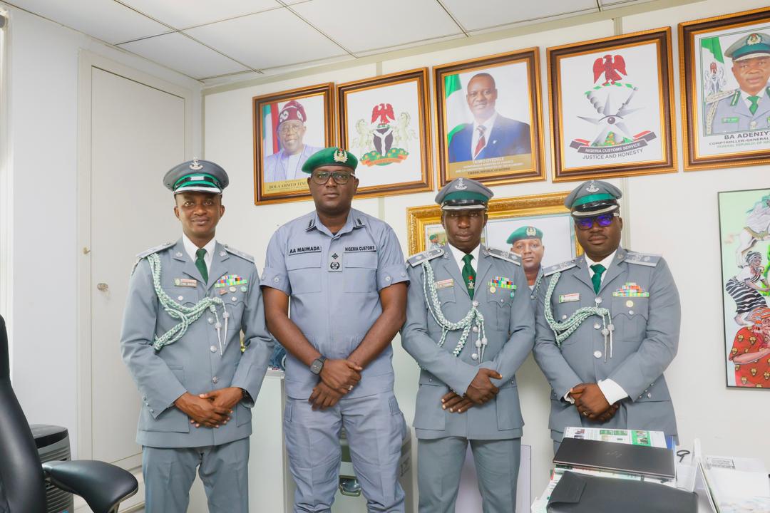 Officers of Nigeria Customs PR Unit Emerge Best, Second Best Graduating Students at NCCSC Gwagwalada 