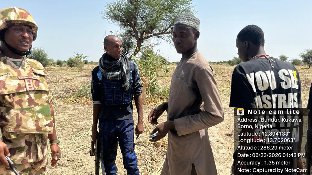 Troops Boost Farmers’ Confidence with Security Patrol in Borno