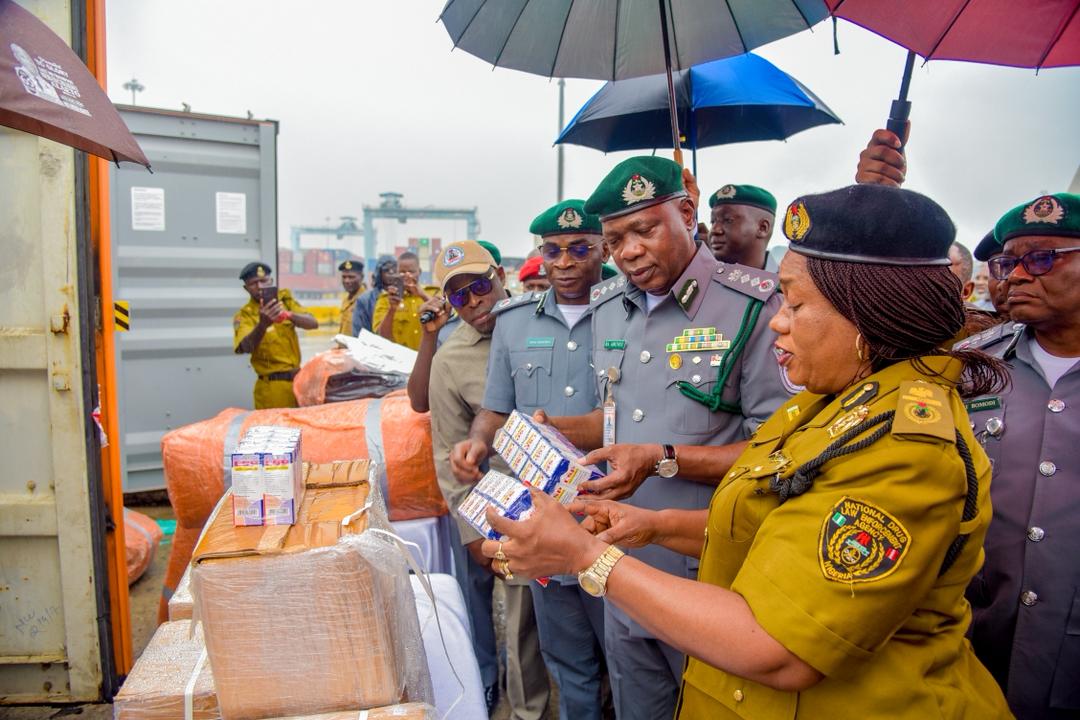 Customs Intercepts ₦53.39bn Drugs, Fake, Expired Medicines at Apapa, Warns Smugglers