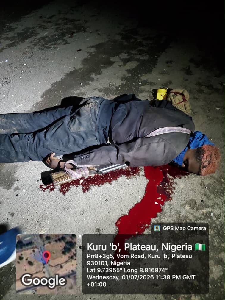 Troops Gun Down Suspected Berom Militia in Fresh Attack on NIPSS, Recover Rifle Stolen from Fallen Soldier