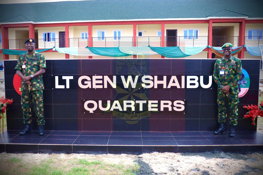No Army Can Defeat Insecurity Without Motivated Troops, COAS Declares as He Unveils New Soldiers' Quarters
