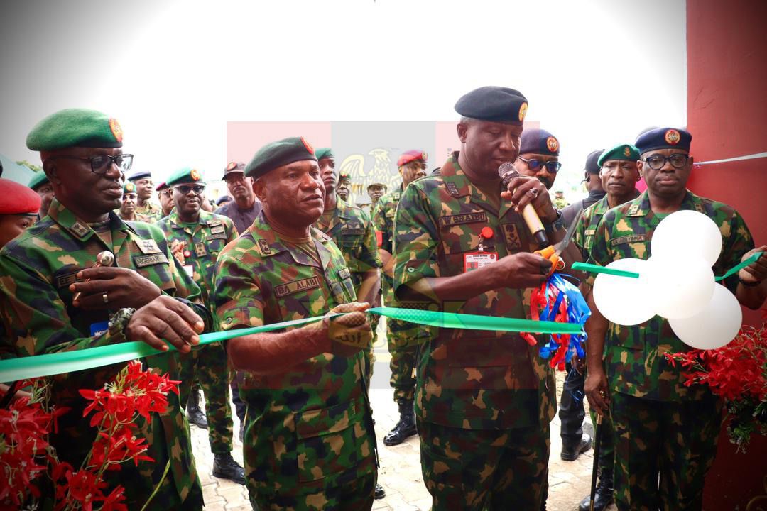No Army Can Defeat Insecurity Without Motivated Troops, COAS Declares as He Unveils New Soldiers' Quarters

