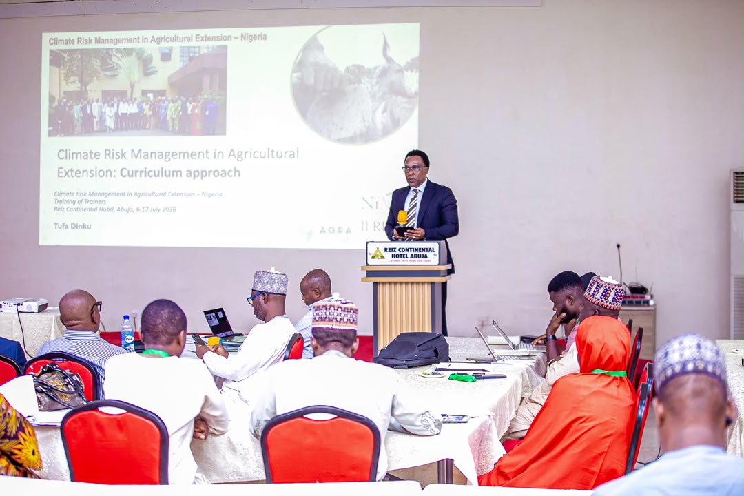 NiMet Trains Agricultural Extension Professionals on Climate Risk Management