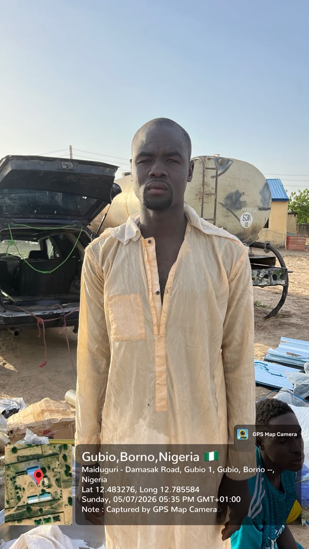 Troops Arrest Suspected Boko Haram Logistics Supplier with Motorcycle Tyres in Yobe