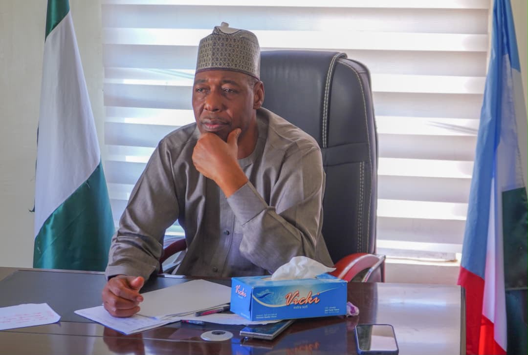 Zulum Conducts Official State Duties from Biu, Meets Security Chiefs