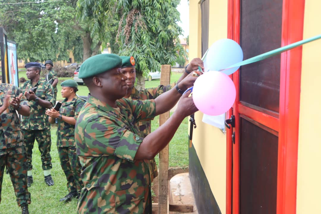 Infantry Corps commander commissions projects, lauds 4 Brigade's operational readiness
