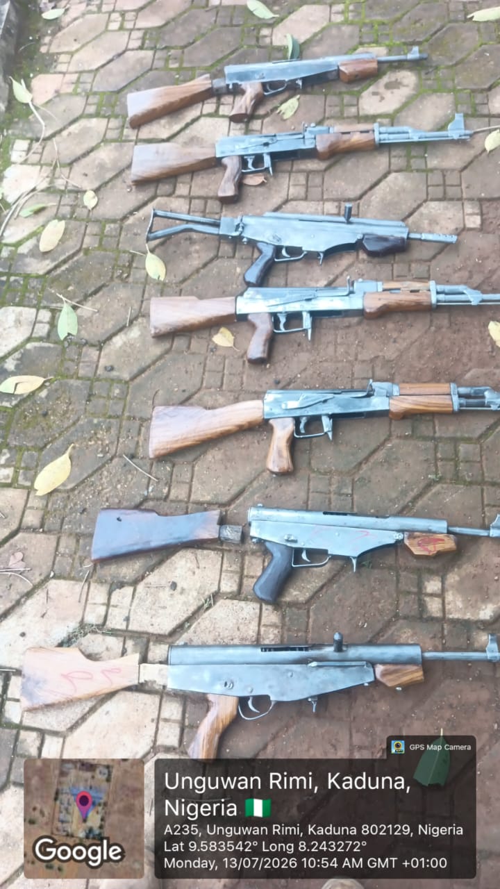 Troops Intercept Terrorist Logistics Network, Recover Weapons, Arrest Six Suspects in Kaduna