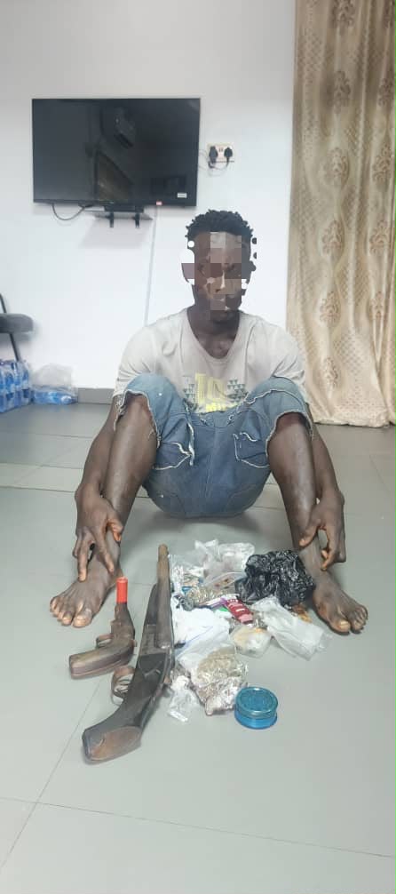 Police arrest suspected armed drug dealer, recover guns in Lagos
