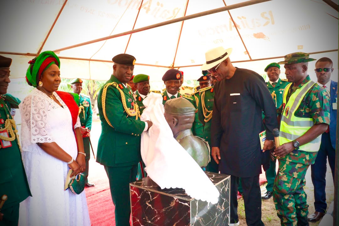 COAS immortalises Lagbaja, commissions modern logistics complex in Lagos
