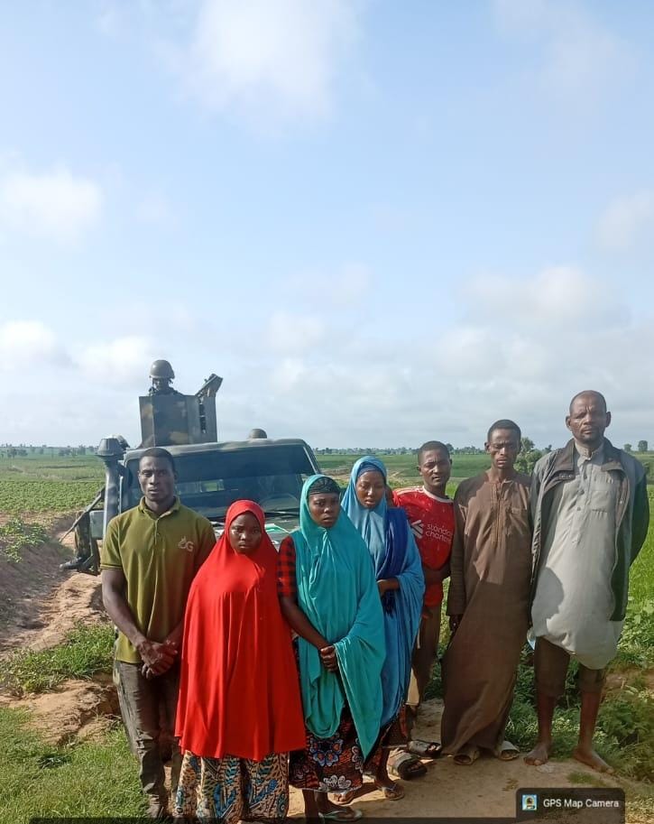 Troops Free Nine Kidnap Victims, Recover 56 Stolen Animals, Nab Terror Suspect
