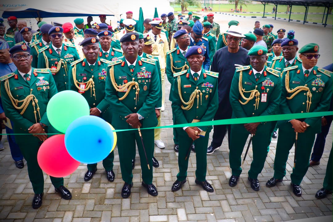 COAS immortalises Lagbaja, commissions modern logistics complex in Lagos
