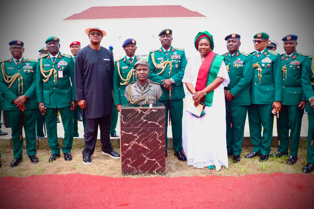 COAS immortalises Lagbaja, commissions modern logistics complex in Lagos

