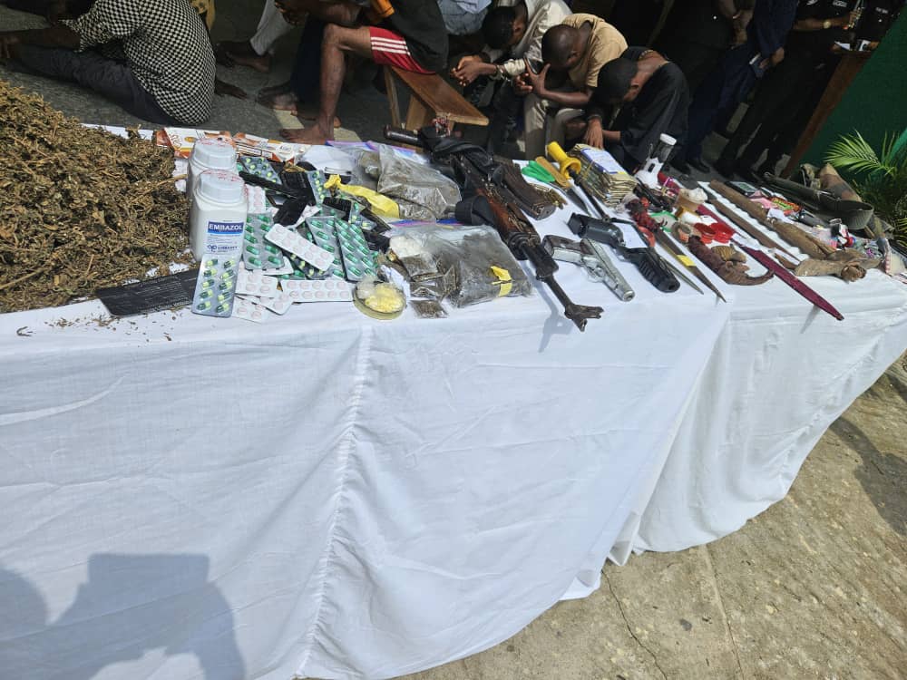FCT Police Smash Kidnap, 'One Chance' Gangs, Rescue Victim, Recover AK-47, Drugs
