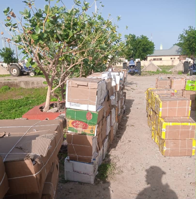 Troops arrest five suspected terrorist logistics suppliers in Borno, intercept medical consignments
