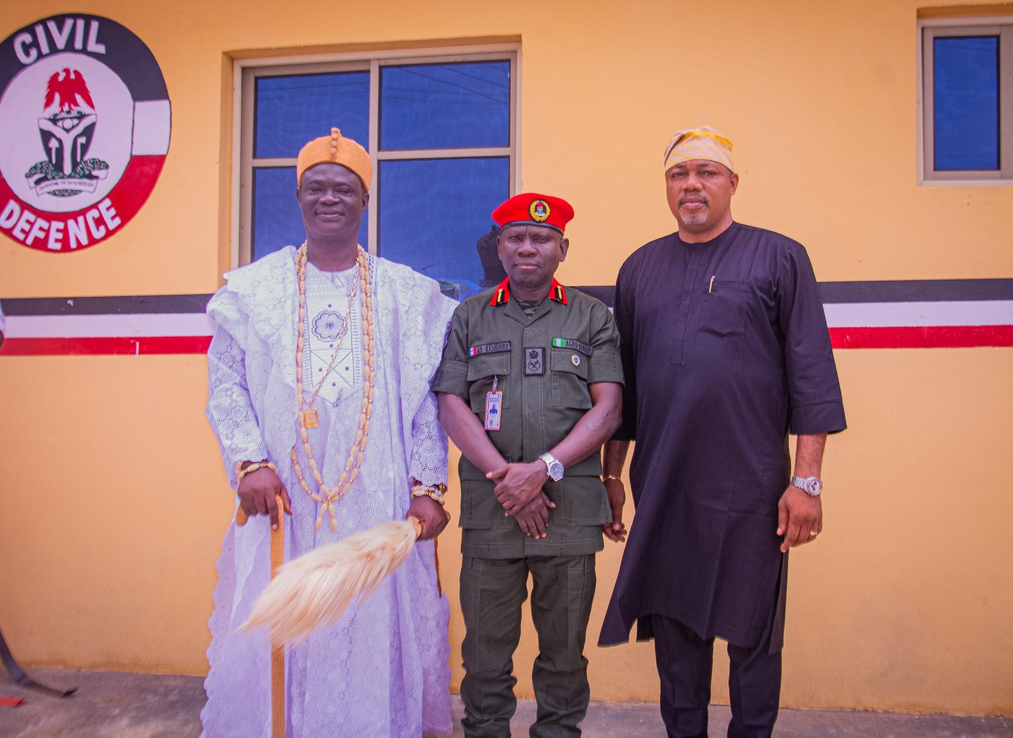 Ikosi-Ejirin LCDA Boosts Security, Hands Over New Divisional Office, Vehicles to NSCDC