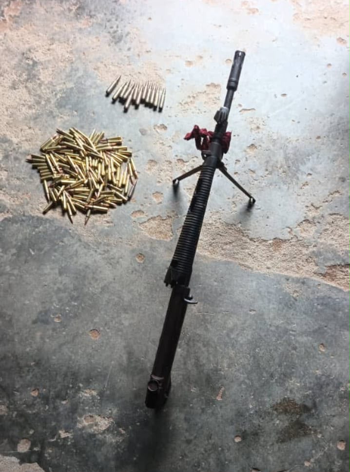 Troops bust criminal camp, seize rifles, ammunition in Rivers

‎