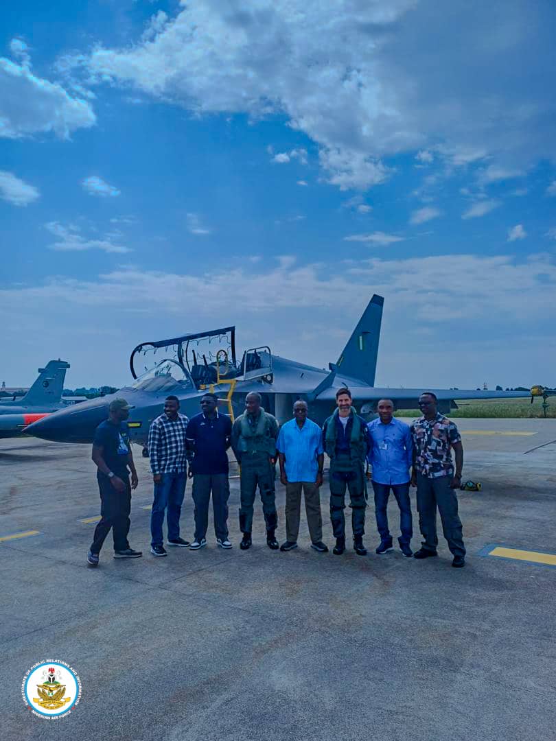 NAF takes delivery step as first three M-346 combat aircraft pass acceptance test

‎