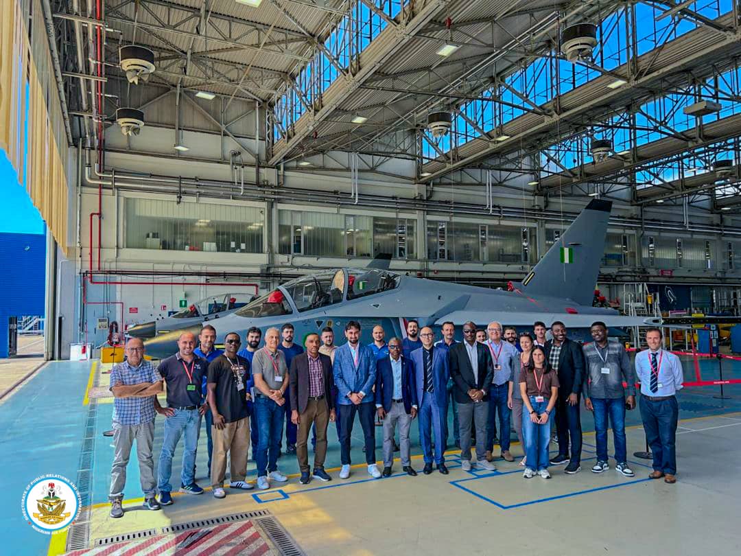 NAF takes delivery step as first three M-346 combat aircraft pass acceptance test

‎