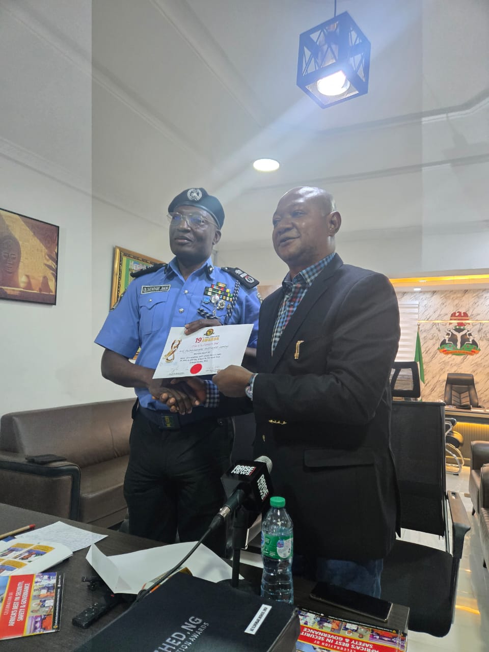 AIG Jimoh Honoured for Crime-Fighting Strategies That Transformed Lagos Policing