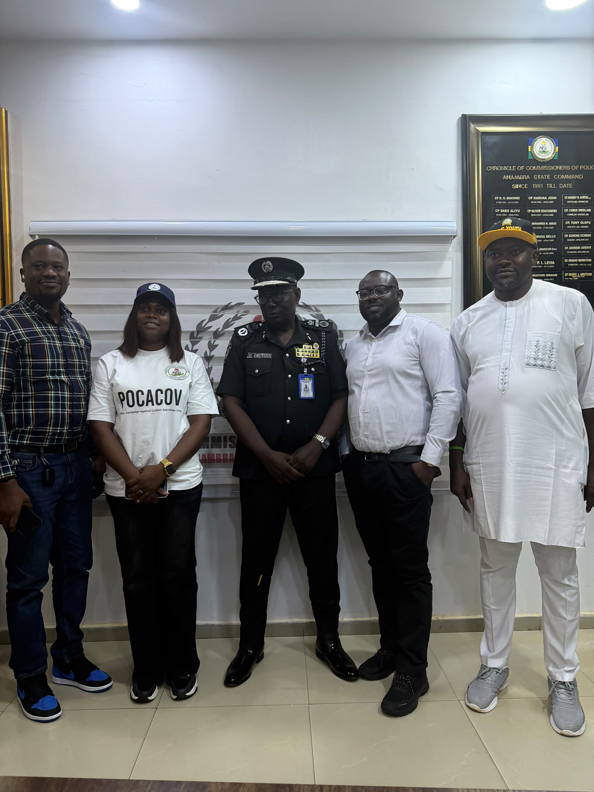 ‎IGP's POCACOV team intensifies anti-cultism campaign in Anambra

‎

‎