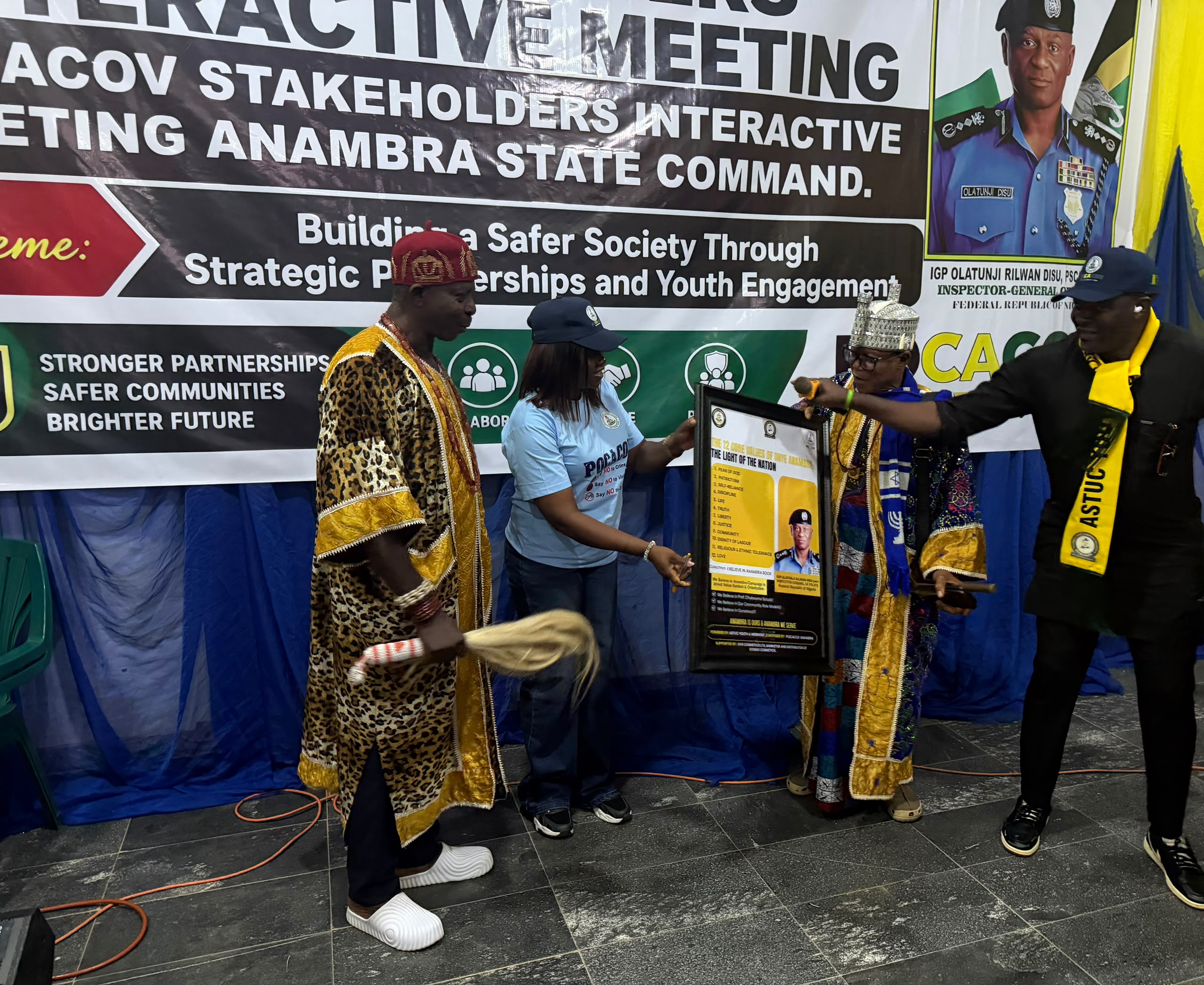 POCACOV Expands Preventive Policing Drive as Anambra Youths Back IGP’s Anti-Crime Campaign