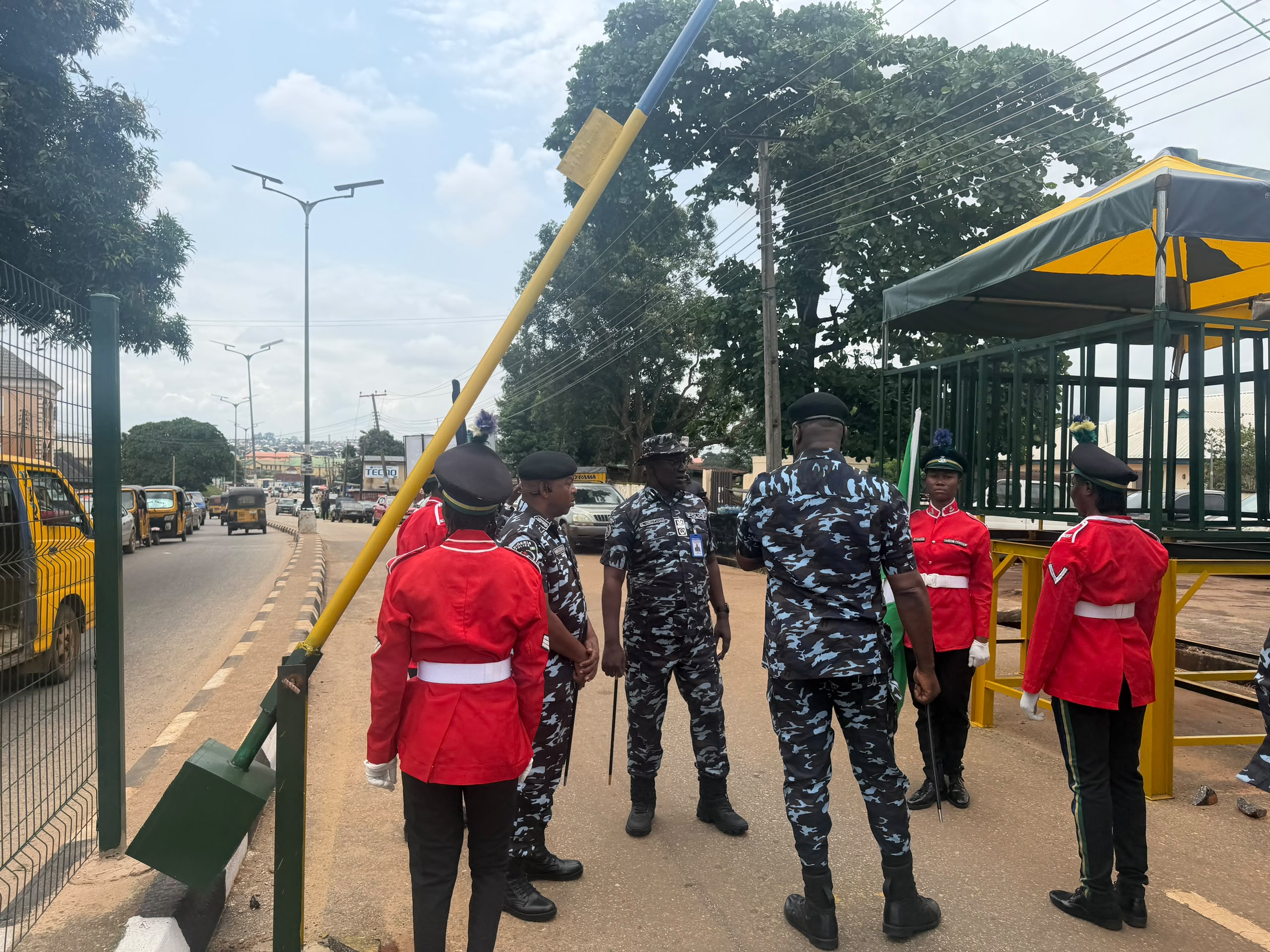 ‎Stakeholders renovate Anambra Police headquarters after CP Orutugu's elevation to AIG

‎