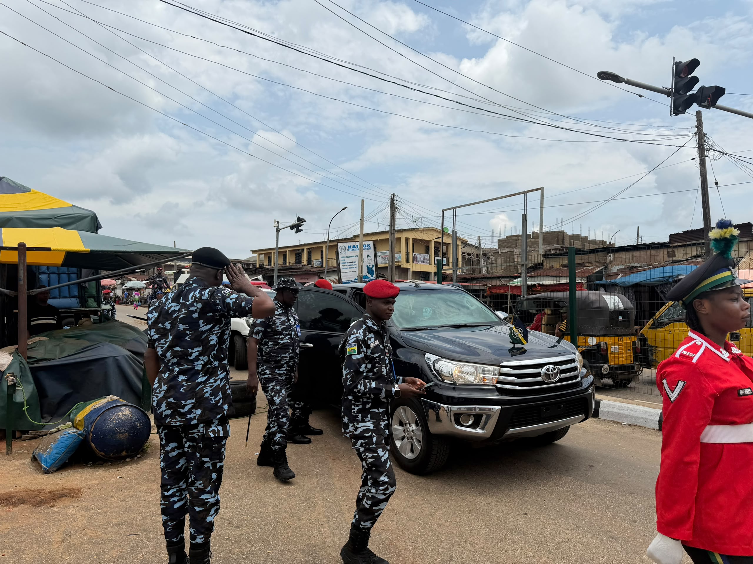 ‎Stakeholders renovate Anambra Police headquarters after CP Orutugu's elevation to AIG

‎