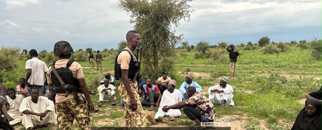 ‎Troops foil terrorist abduction, rescue 31 civilians in Borno

‎