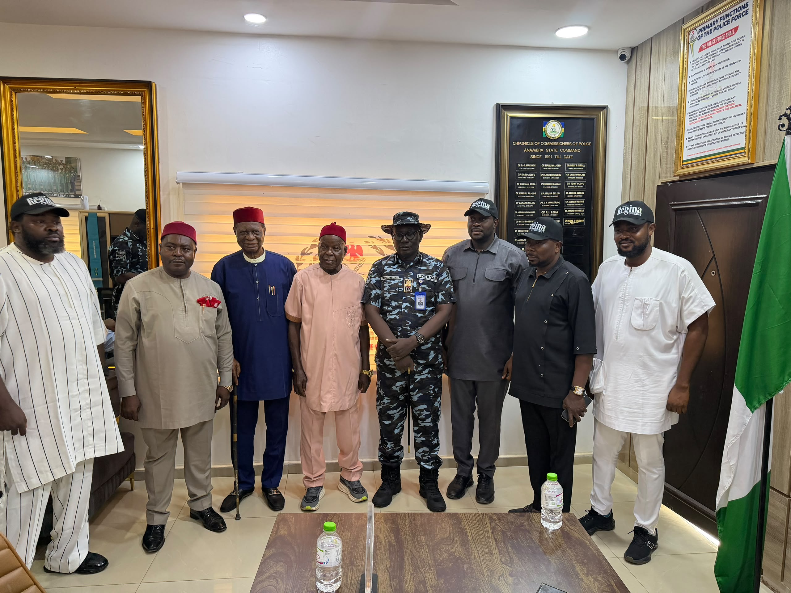 Anambra Police Command Gains Fresh Confidence Boost as Ex-IGP Okiro, Former PSC Chairman Visit Awka Headquarters