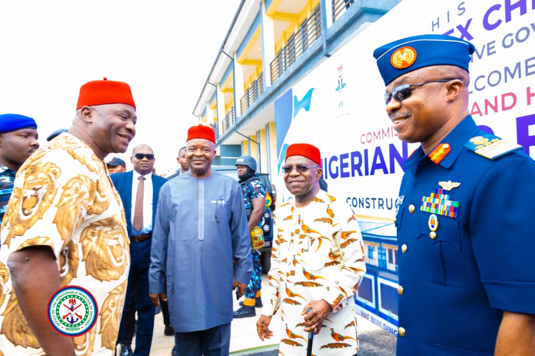 ‎Defence Minister Hails Otti Over NAF Facility, Pledges Stronger South-East Security