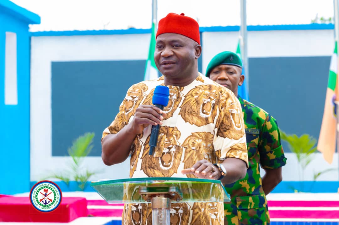 ‎Defence Minister Hails Otti Over NAF Facility, Pledges Stronger South-East Security