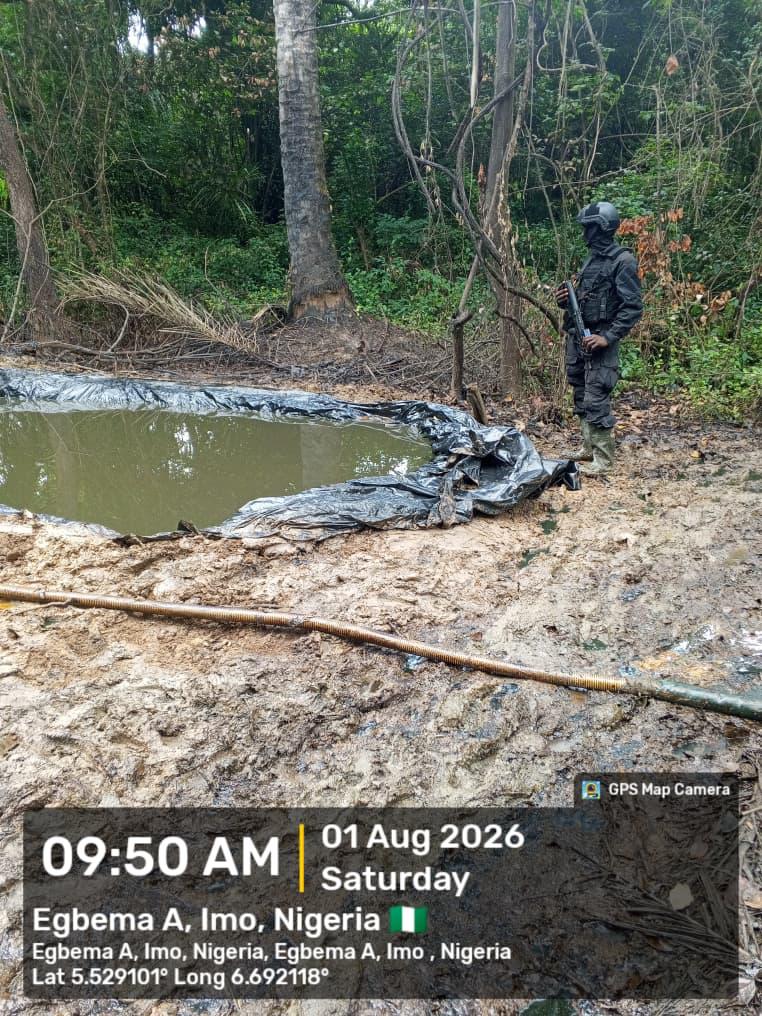 Navy recovers 61,000 litres of stolen crude, illegal diesel in Rivers crackdown

‎
