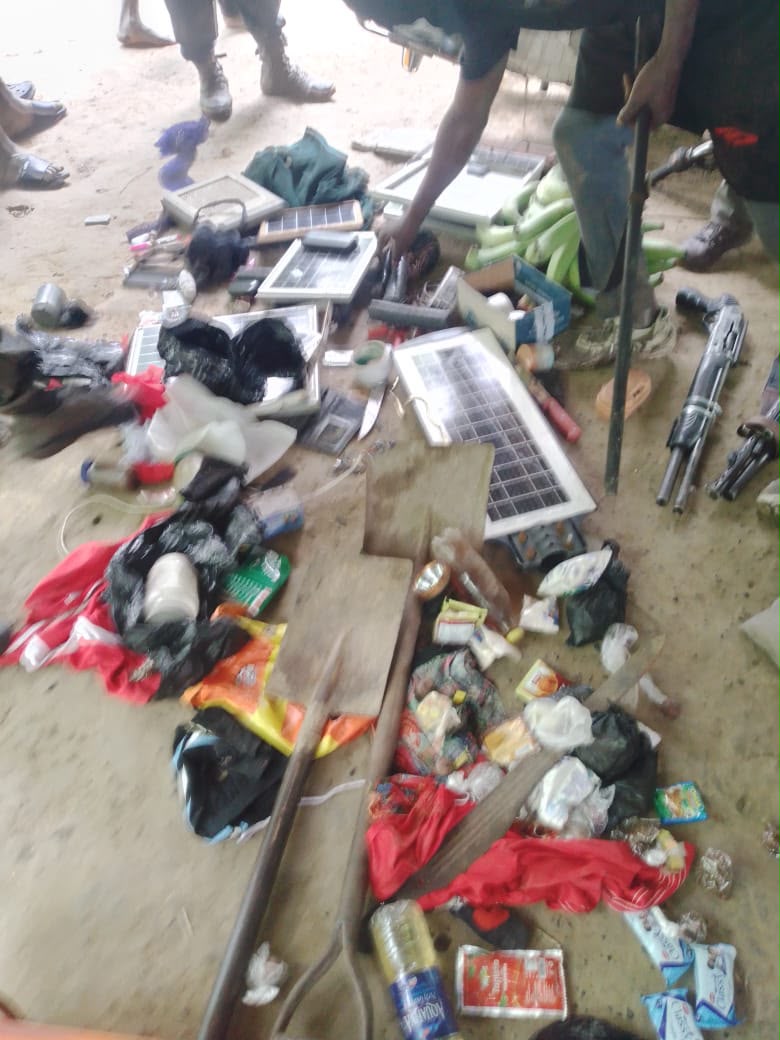 Troops Storm IPOB/ESN Strongholds in Anambra, Recover Guns, IED Materials