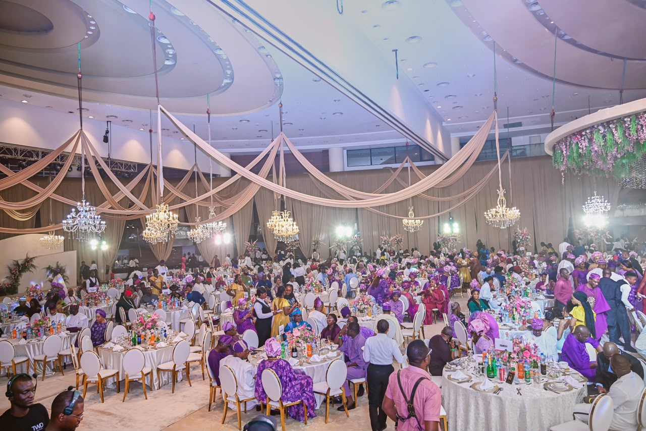 Umahi, Sanwo-Olu, Abiodun, Otti, Elumelu, Others Celebrate Shekina, Shope’s Wedding