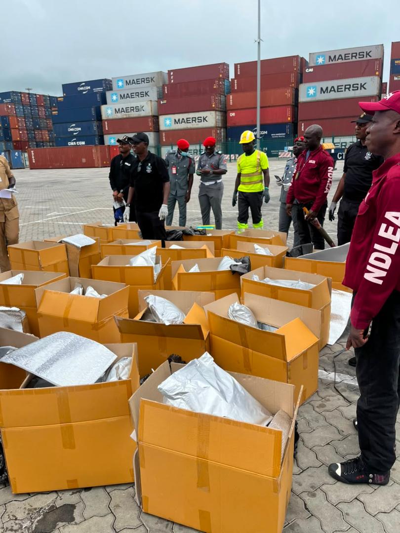 NDLEA Arrests 101-Year-Old Woman Over Cannabis, Seizes N4.4bn Thai Loud at Lagos Ports