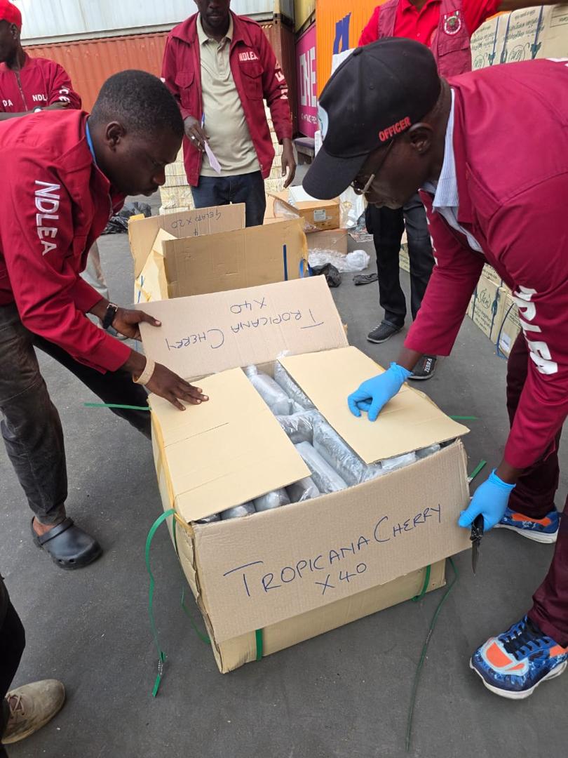 NDLEA Arrests 101-Year-Old Woman Over Cannabis, Seizes N4.4bn Thai Loud at Lagos Ports