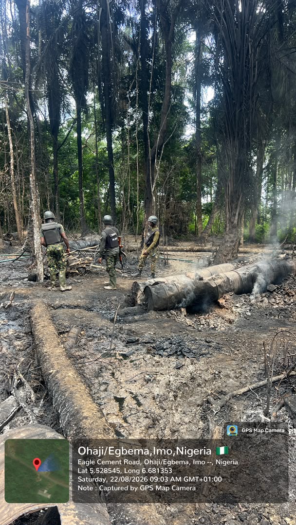 Navy Disrupts Illegal Refining Resurgence, Recovers 103,000 Litres in Rivers