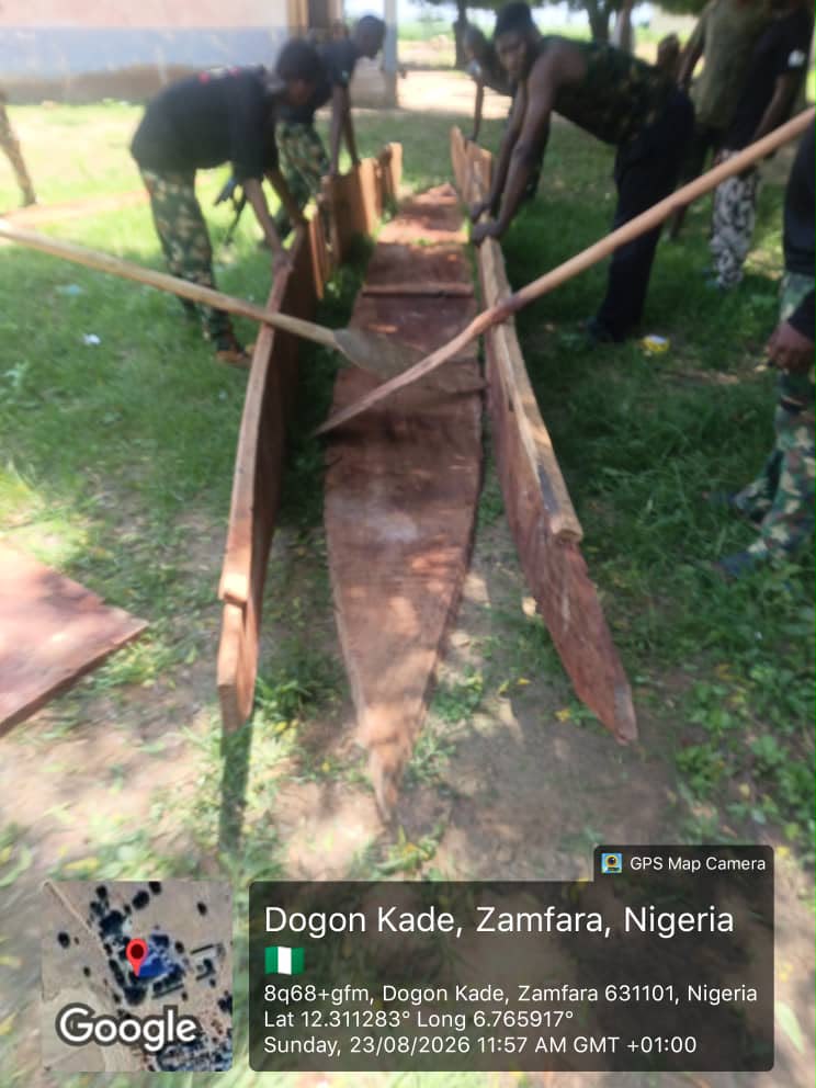 Troops Intercept Canoes Procured by Terrorist Kingpin in Zamfara