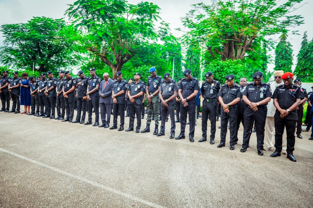 Ten police officers killed fighting bandits honoured in Abuja