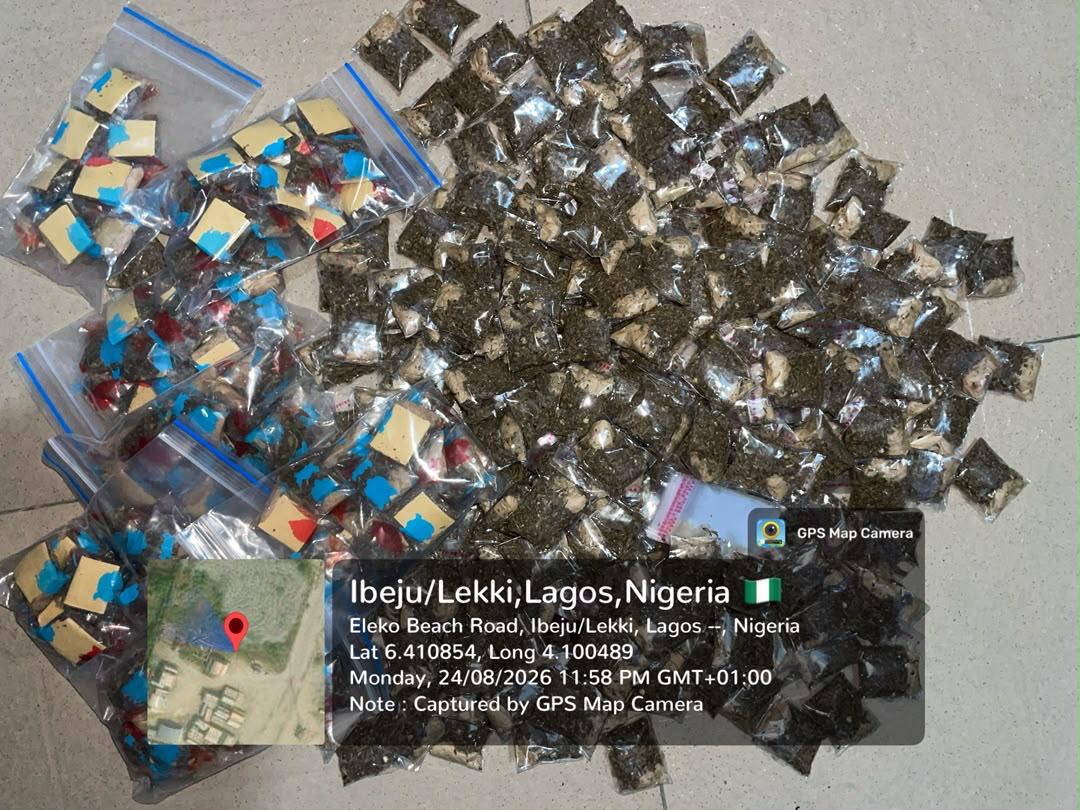 Nigerian Navy intercepts 500 litres of suspected illicit AGO, cannabis in Lagos