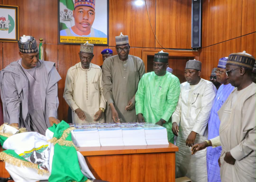 Media aides present 7th Verdict to Zulum
