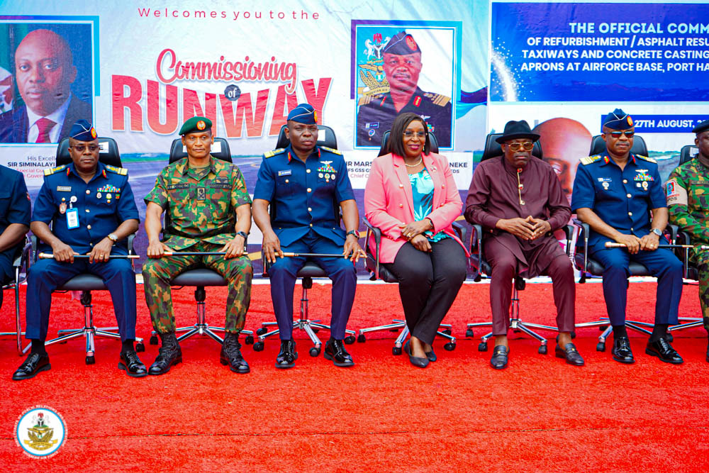 NAF Boosts South-South Security Operations With Reconstructed Rivers Runway
