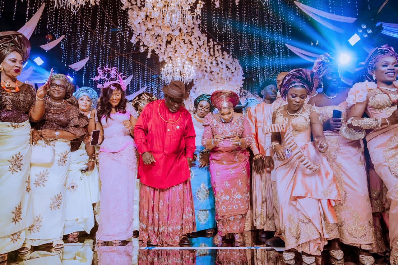 Governors, Top Government Functionaries, Traditional Rulers, Others Storm Asaba As Oborevwori’s Son, Innocent, Weds Tobore