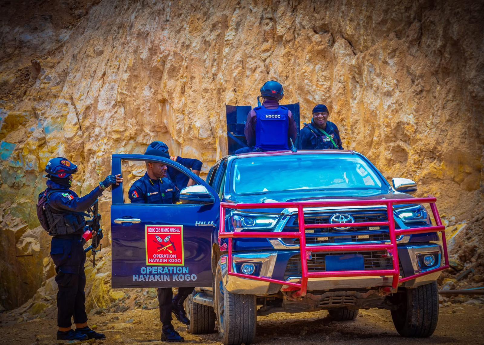 Mining Marshals Defend Stone Rockers Shutdown, Insist Site Remains Crime Scene in Ongoing Illegal Mining Trial