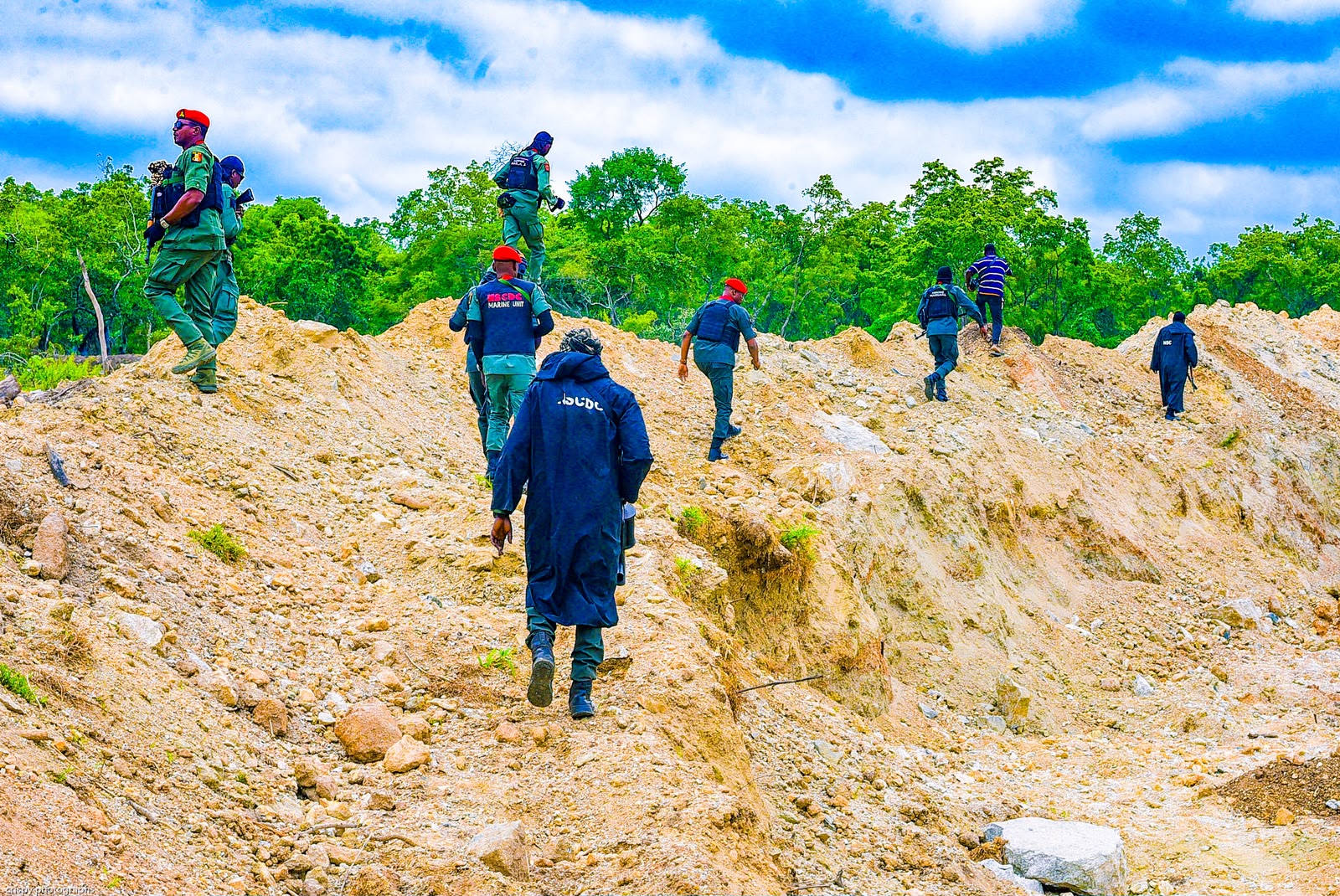 Mining Marshals Intensify Nationwide Enforcement, Warn Illegal Operators