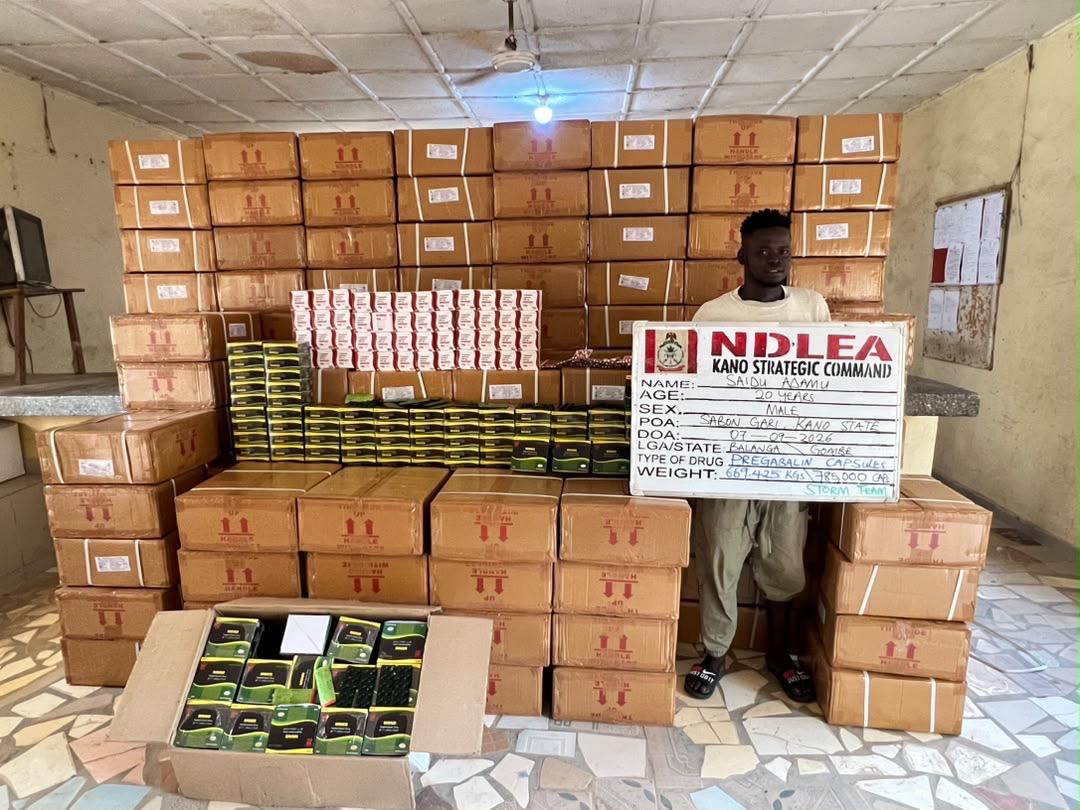 NDLEA Intercepts UK Colos Shipments, Finds Drugs Hidden In Bread, Speakers