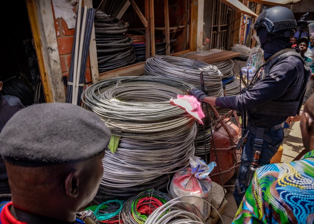 NSCDC arrests 13 over cable vandalism, car theft, human trafficking