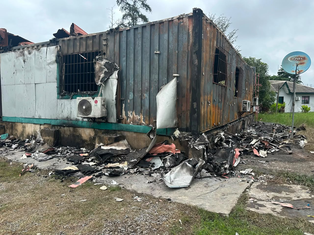 Fire Damages Offices, Equipment At Customs Marine Command In Lagos, Probe Begins