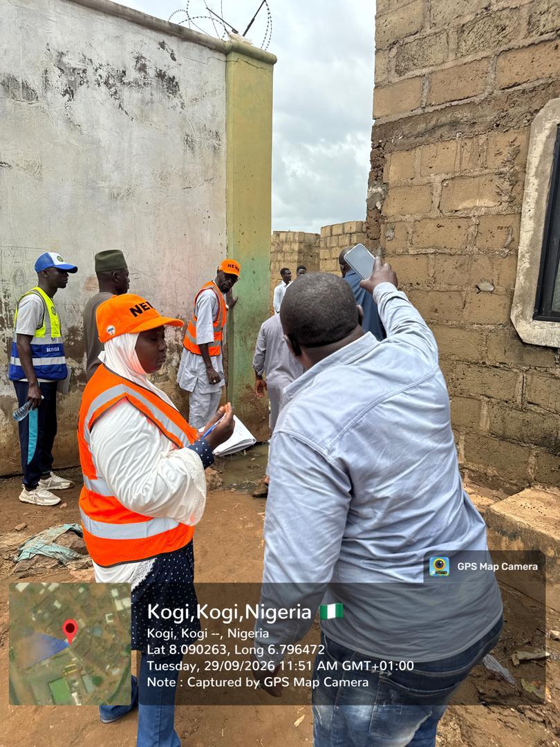 NEMA Assesses Flood Damage in Kogi Communities, Moves to Identify Urgent Needs