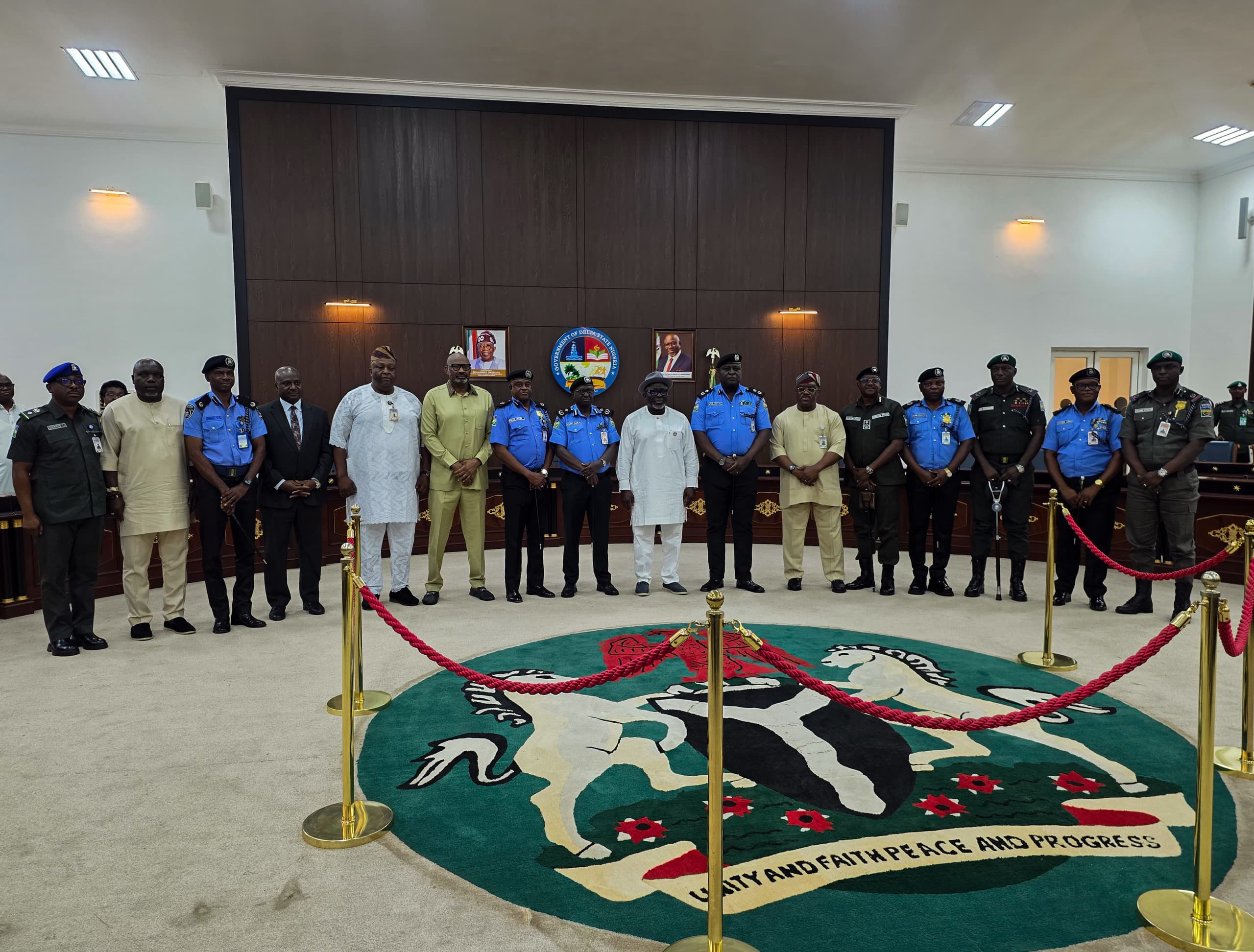 Delta CP Erale Vows Professionalism, Intelligence-Led Policing As He Meets Oborevwori